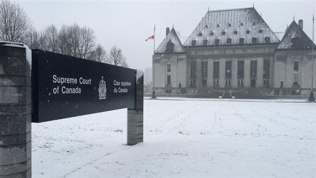 L'édifice de la Cour suprême du Canada, le 17 novembre 2014 à Ottawa.