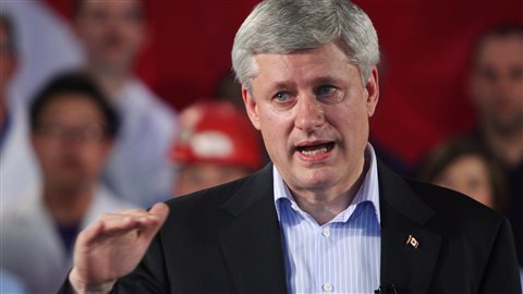  Le premier ministre canadien, Stephen Harper.