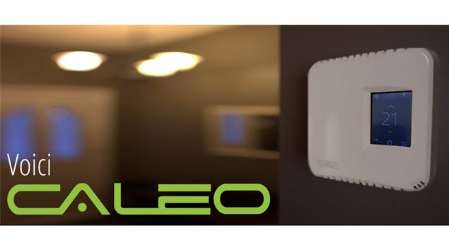 Caleo, un thermostat intelligent pour plinthes étlectriques conçu au Québec