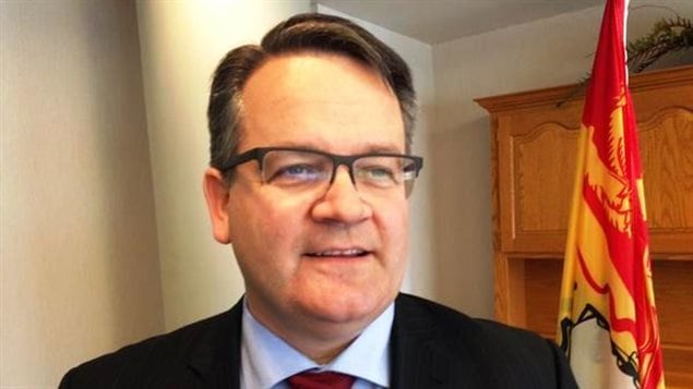 Victor Boudreau, ministre de la Santé du Nouveau-Brunswick