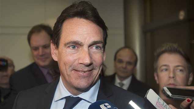 Pierre Karl Péladeau a confirmé jeudi sa candidature à la direction du Parti québécois Pierre Karl Péladeau a confirmé jeudi sa candidature à la direction du Parti québécois