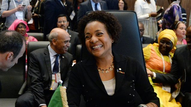 الكنديّة ميكائيل جان الأمينة العامّة لمنظّمة الفرنكوفونيّة