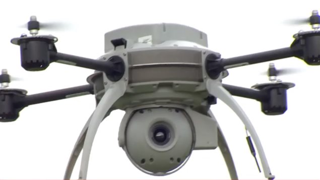 Dron que será utilizado en Filipinas