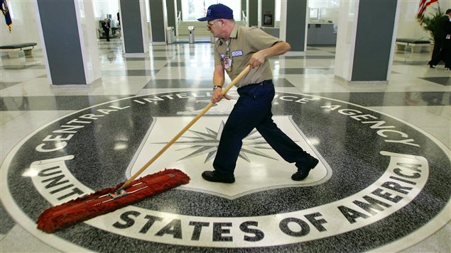 Le logo l'Agence centrale de renseignement américaine, la CIA