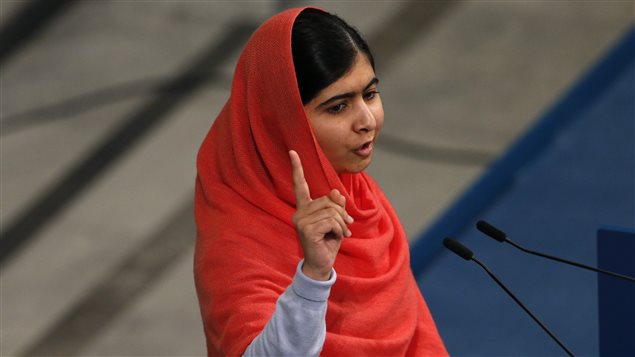Malala Yousafzai, premio Nobel de la Paz