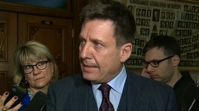 Le ministre des Affaires municipales, Pierre Moreau Le ministre des Affaires municipales, Pierre Moreau