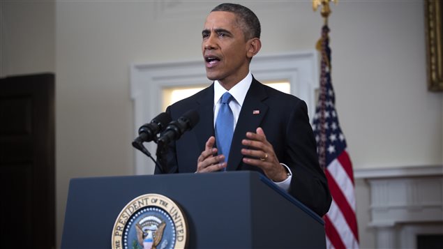 الرئيس اوباما يعلن عن تطبيع العلاقات بين بلاده وكوبا في 17 كانون الأول ديسمبر 2014