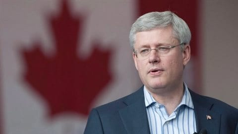 Le premier ministre Stephen Harper