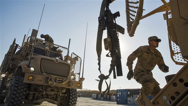 Soldados estadounidenses en Afganistán