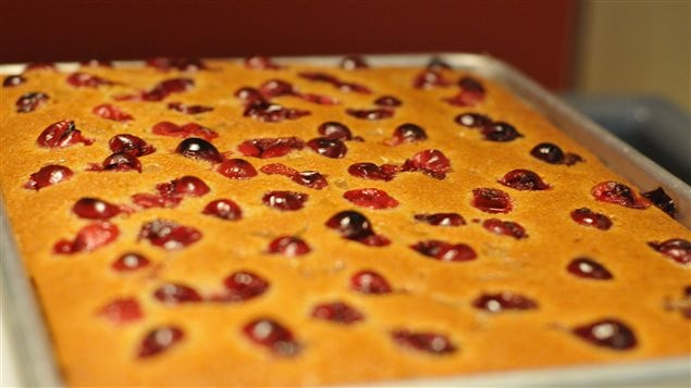 Le financier aux canneberges et gingembre confit de Patrice Demers Le financier aux canneberges et gingembre confit de Patrice Demers
