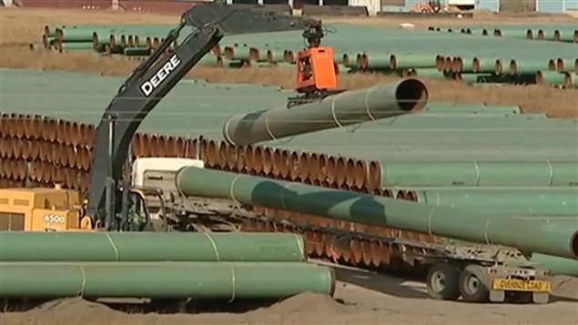 El oleducto Keystone XL es un proyecto canadiense criticado por los ambientalistas y la administraciòn Obama pero prioritario para los republicanos. 