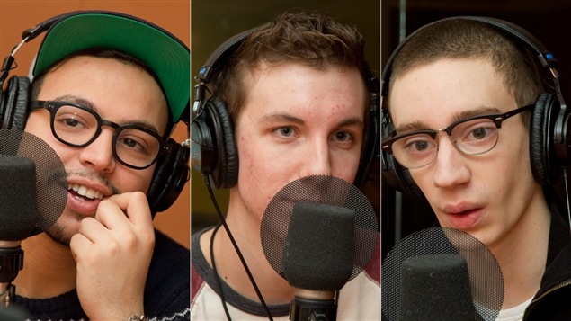 Les trois comédiens principaux de la nouvelle série <i>MED</i> : Mehdi Bousaidan, Pier-Luc Funk et Théodore Pellerin. Les trois comédiens principaux de la nouvelle série <i>MED</i> : Mehdi Bousaidan, Pier-Luc Funk et Théodore Pellerin.