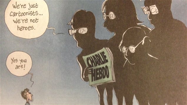 Caricature de The Gazette