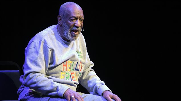 Bill Cosby lors d'un spectacle l'an dernier aux États-Unis 