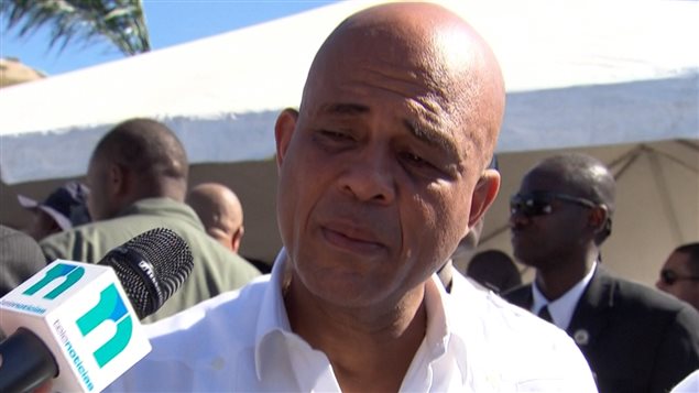 El presidente de Haití, Michel Martelly.