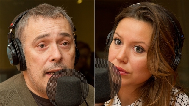 Le metteur en scène Serge Denoncourt et la comédienne Magalie Lépine-Blondeau Le metteur en scène Serge Denoncourt et la comédienne Magalie Lépine-Blondeau