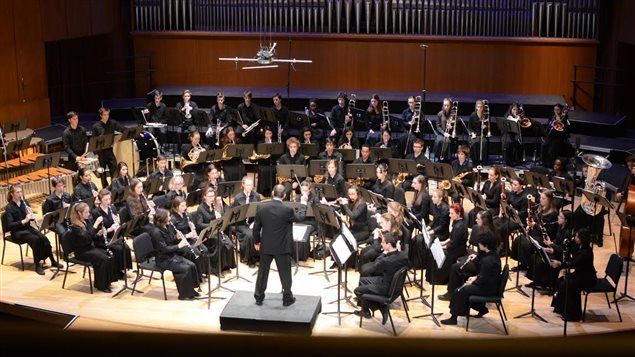 L'orchestre symphonique de l'école Joseph-François Perrault