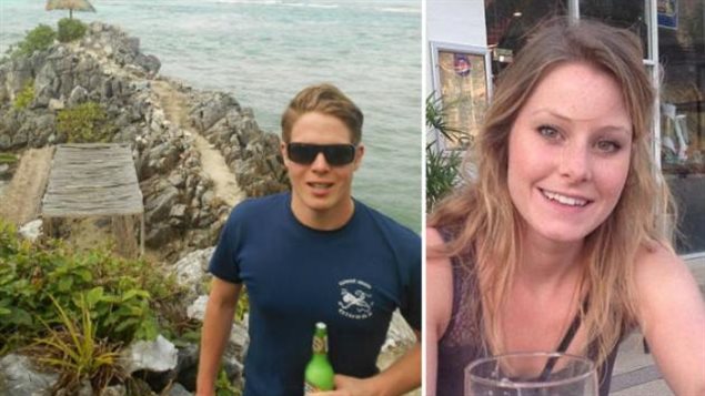 Jordan Axani, left, and Elizabeth Quinn Gallagher had a wonderful trip around the world, brought together by a twist of fate and social media.