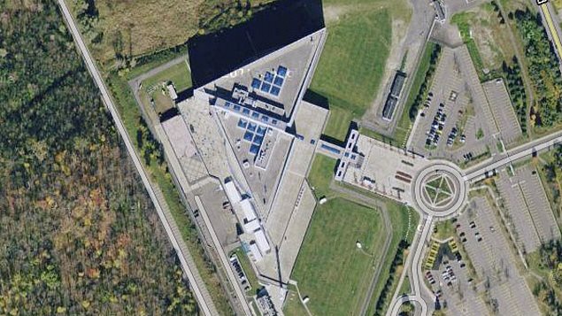 Vista aérea de la sede del SCRS-CSIS en Ottawa.