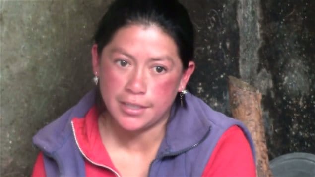Mujer que participa en el Proyecto S.A.N Nariño.