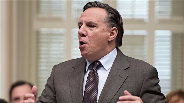 François Legault, jefe de la CAQ.