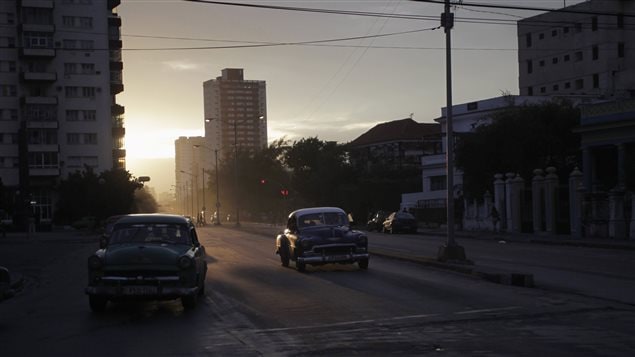 La Havane au soleil couchant