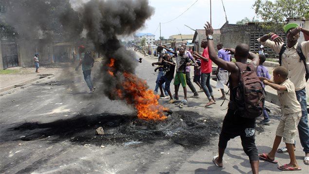 Manifestations à Kinshasa
