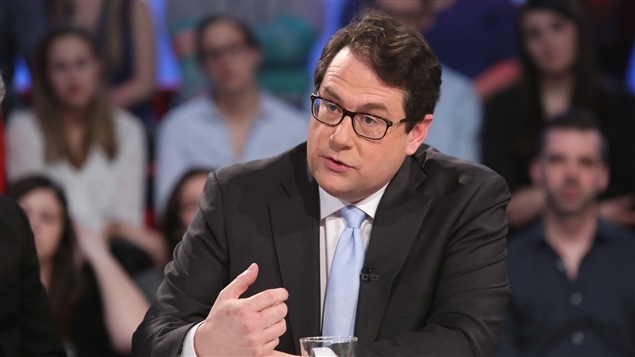 À l'émission de télévision de Tout le monde en parle - Bernard Drainville - Émission du 25 janvier 2015.