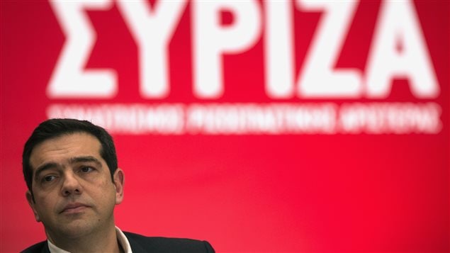 Le leader de Syriza, Alexis Tsipras