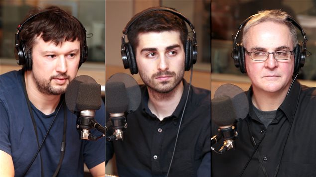 Simon Darveau, Nicolas Bertrand-Verge et Denis Talbot Simon Darveau, Nicolas Bertrand-Verge et Denis Talbot