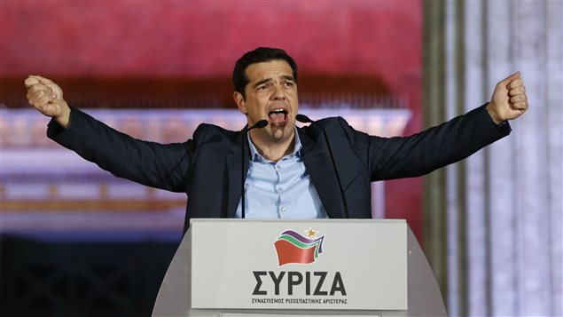 Le nouveau premier ministre grec, Alexis Tsipras
