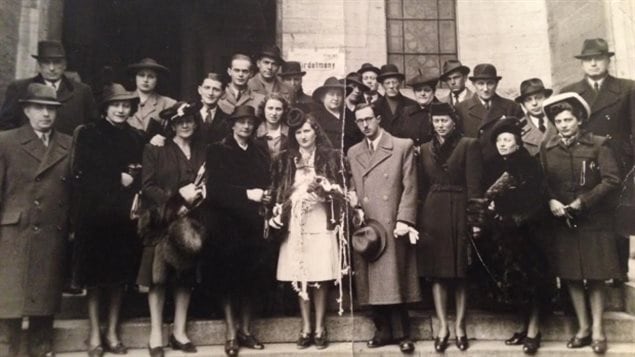 Les parents d'Angela Orosz en 1943.