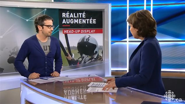 Matthieu Dugal au Téléjournal pour sa chronique « Sous le net » Matthieu Dugal au Téléjournal pour sa chronique « Sous le net »