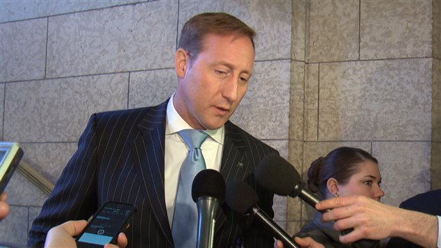 Le ministre de la Justice du Canada, Peter MacKay.