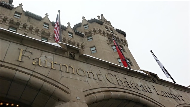 L'hôtel Fairmont Château Laurier, à Ottawa, le 9 février 2015 L'hôtel Fairmont Château Laurier, à Ottawa, le 9 février 2015
