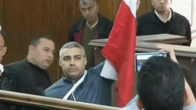 Mejora la situación del periodista canadiense detenido en Egipto.