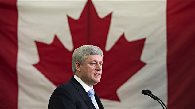 Le premier ministre canadien Stephen Harper