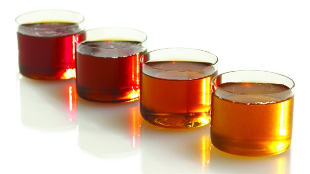 Classification du sirop d’érable par couleur