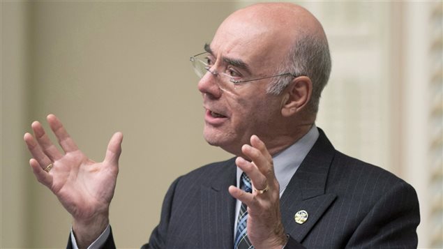 Le ministre Jacques Daoust Le ministre Jacques Daoust