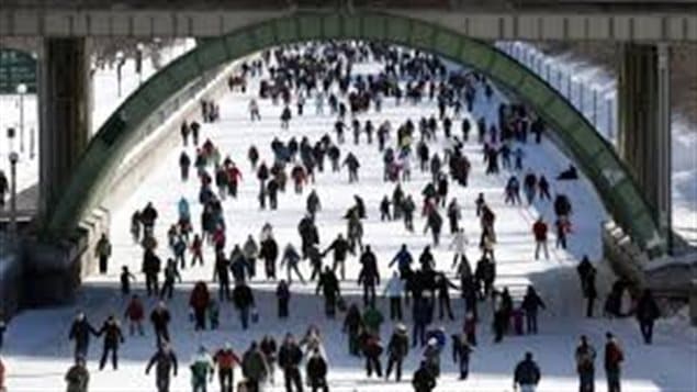 La patinoire du canal Rideau à Ottawa
