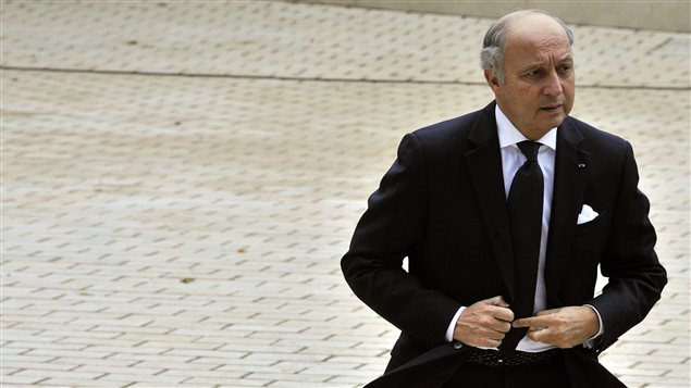 Laurent Fabius, ministro de Relaciones Exteriores de Francia. 