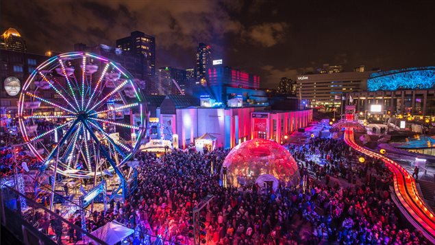 Le site de la 16e édition du festival Montréal en lumière Le site de la 16e édition du festival Montréal en lumière