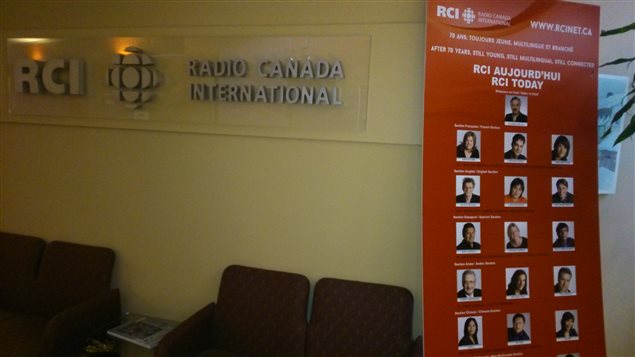 Septuagésimo aniversario de Radio Canadá Internacional. 