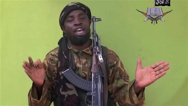 Abubakar Shekau, le chef de Boko Haram au Nigeria, dans une vidéo datant de mai 2014.
