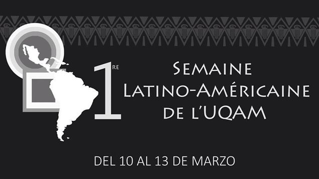 Afiche de la Semana Latinoamericana en la UQAM