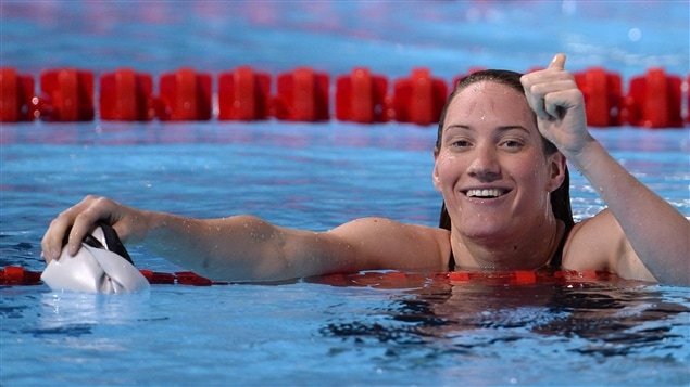 La campeona olímpica Camille Muffat