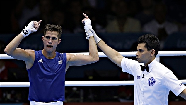 Alexis Vastine en los Juegos Olímpicos de Londres, en 2012
