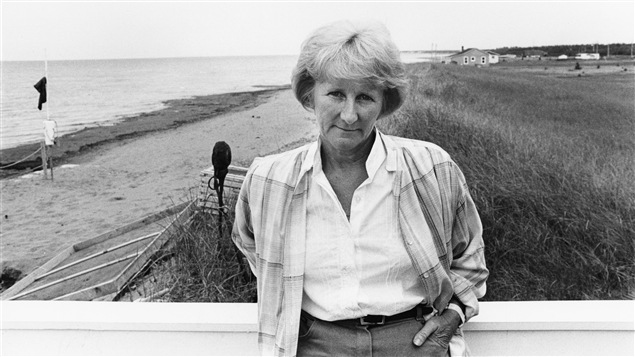 L’écrivaine acadienne Antonine Maillet en 1992.