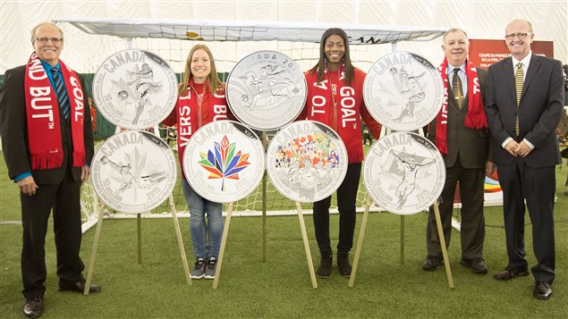 La Monnaie royale canadienne dévoile des nouvelles pièces pour la Coupe du Monde Féminine de la FIFA