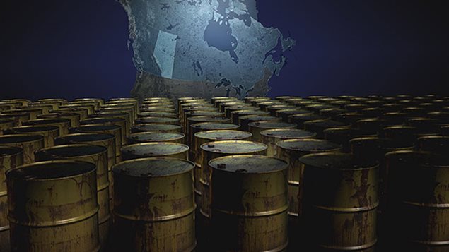 Pétrole albertain. La baisse du prix du baril du pétrole a des conséquences sur l'économie de tout le Canada.